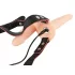 You2Toys - Strap-On - kiinnitettävä kaksiosainen vibraattori (ihonvärinen)