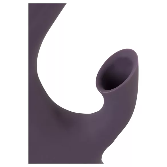 Javida - vedenkestävä vibraattori klitorisimullaattorilla - violetti