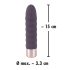 You2Toys Elegant Diamond - ladattava sauvavibraattori (violetti)