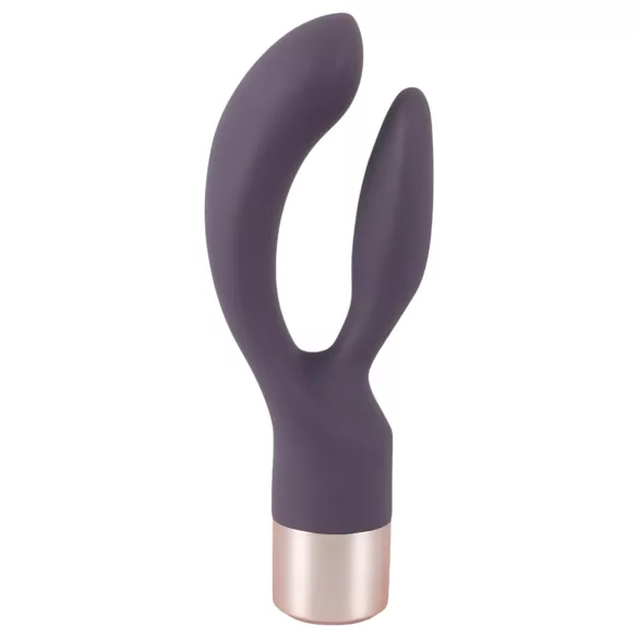 You2Toys Elegant Double - vibraattori klitoriskiihottimella