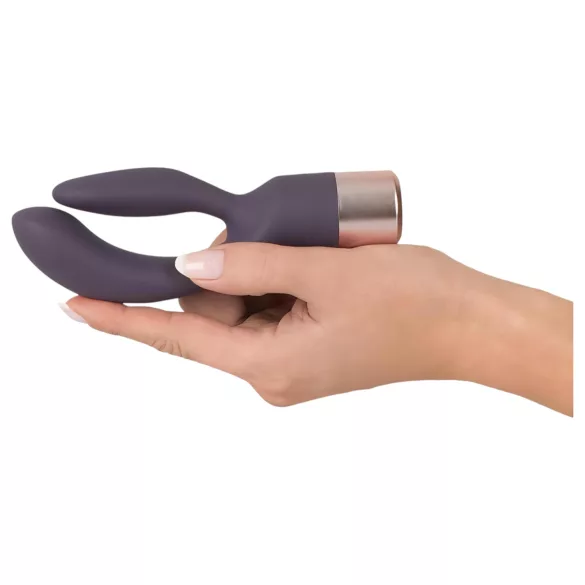You2Toys Elegant Double - vibraattori klitoriskiihottimella