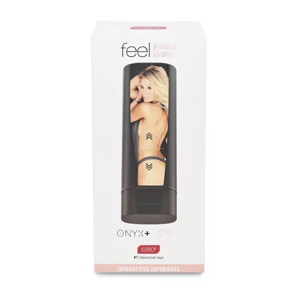 Kiiroo Onyx+ Jessica Drake - interaktiivinen masturbatori - musta