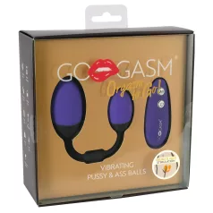 GoGasm - Vibraatiomuna duo - vagina & anaali - lila/musta