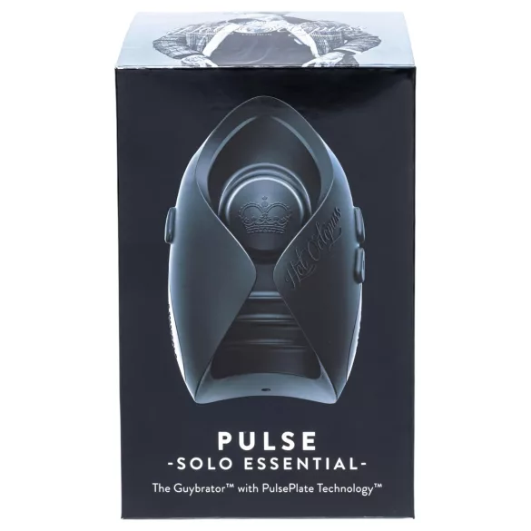 Hot Octopuss Pulse Solo Essential - vibraattori miehille - ladattava - musta