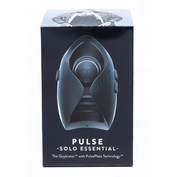 Hot Octopuss Pulse Solo Essential - vibraattori miehille - ladattava - musta