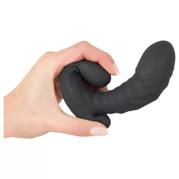 You2Toys - kaukosäätimellä ohjattava täytettävä vibraattori - musta