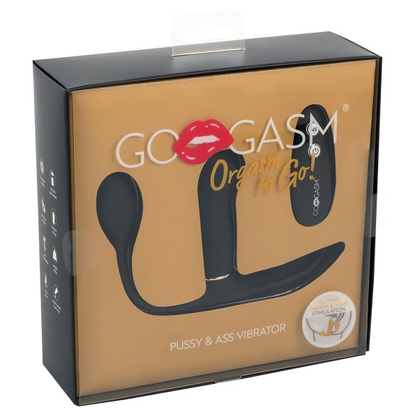 GoGasm 3-in-1 Vibraattori - Musta