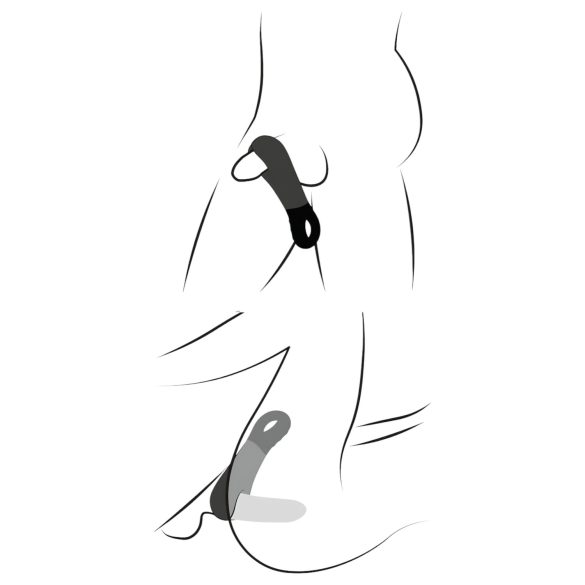 Fun Factory Manta - penisvibraattori (musta)