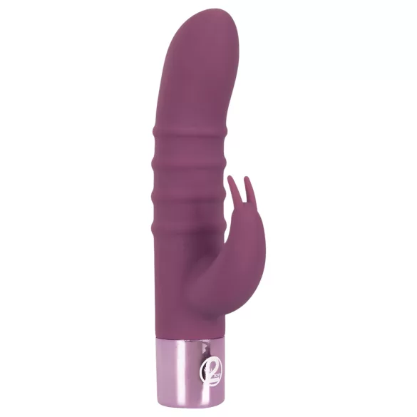 Rabbit Vibe - G-piste vibraattori klitoriskiihottimella - ladattava - violetti