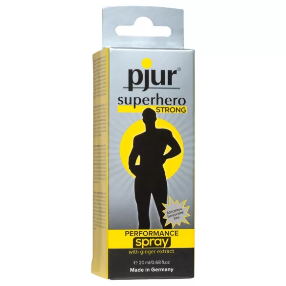 pjur Superhero STRONG - viivästyttävä spray miehille - 20ml