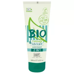 HOT Bio - vesipohjainen liukuvoide ja hierontageeli - 200 ml