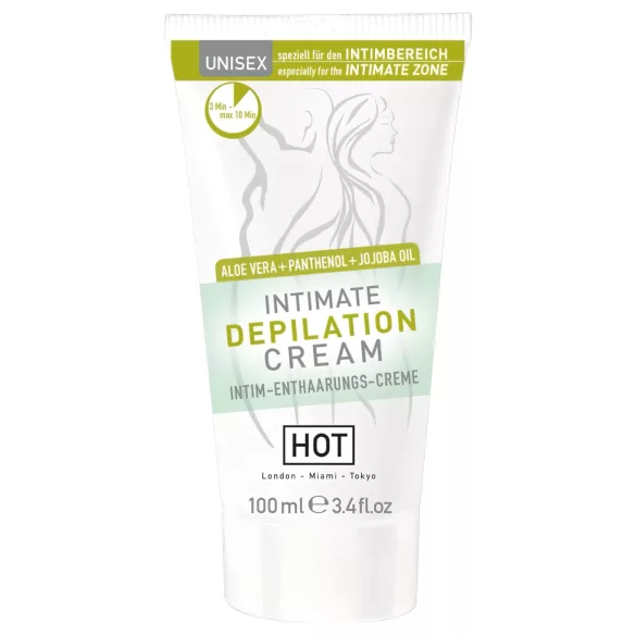 HOT Intimate - intiimialueen karvanpoistovoide spatulalla 100ml