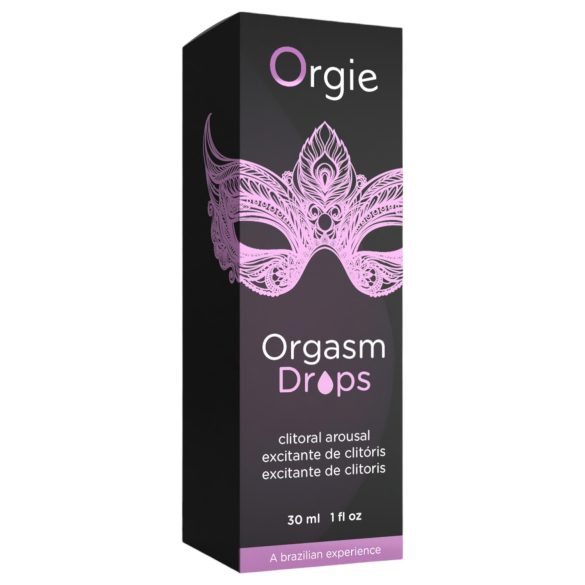 Orgie Orgasm Drops - Nautintoa naisille (30 ml)