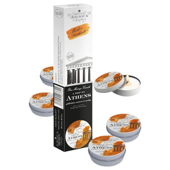 Petits Joujoux Athens - hierontakynttilä - myski (5x43ml)