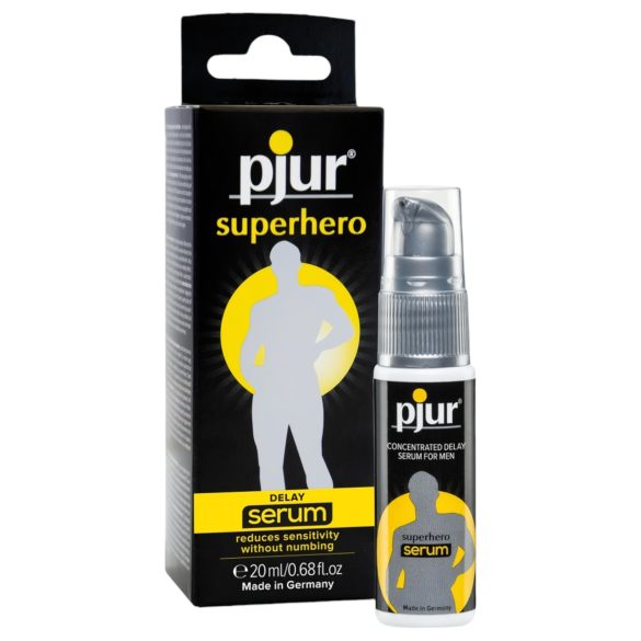 pjur Superhero - tiivistetty viivytysseerumi (20ml)