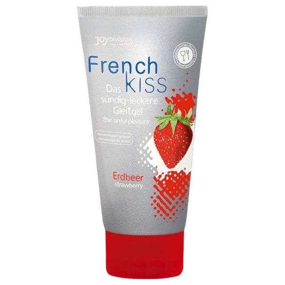 JoyDivision French Kiss Liukuvoide - Mansikka (75ml)