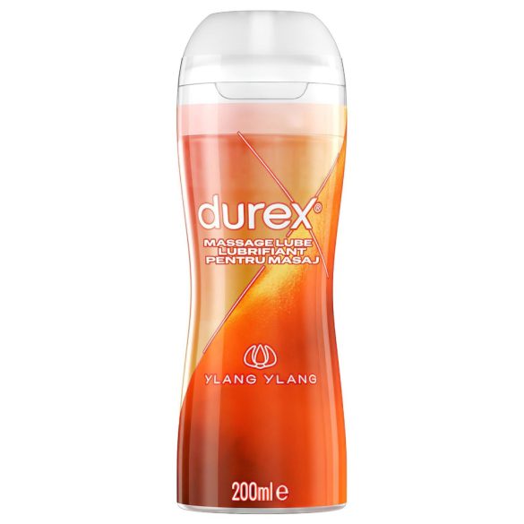 Durex - liukuvoide ja hierontaöljy - ylang ylang - 200ml