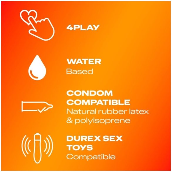 Durex - liukuvoide ja hierontaöljy - ylang ylang - 200ml