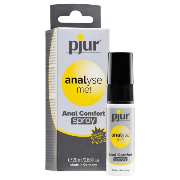 pjur analise me! - anaalisuihke - hoitava liukuvoide - 20ml