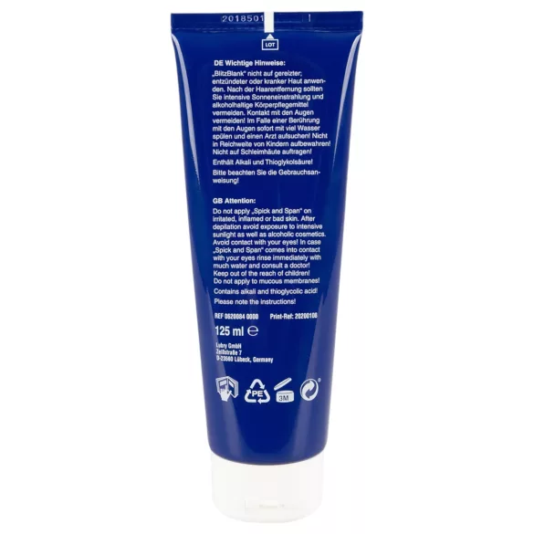 Sileä - karvanpoistovoide - herkälle iholle - 125ml