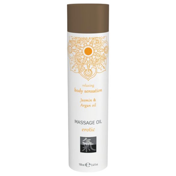 Shiatsu Erotic - hierontaöljy - jasmiini-arganöljy (100 ml)