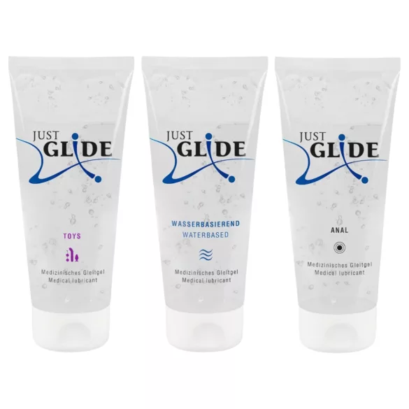 Just Glide - liukuvoidepakkaus - 3 x 200 ml