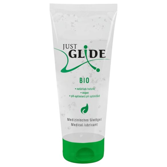 Just Glide Bio - Vegaaninen vesipohjainen liukuvoide (200ml)