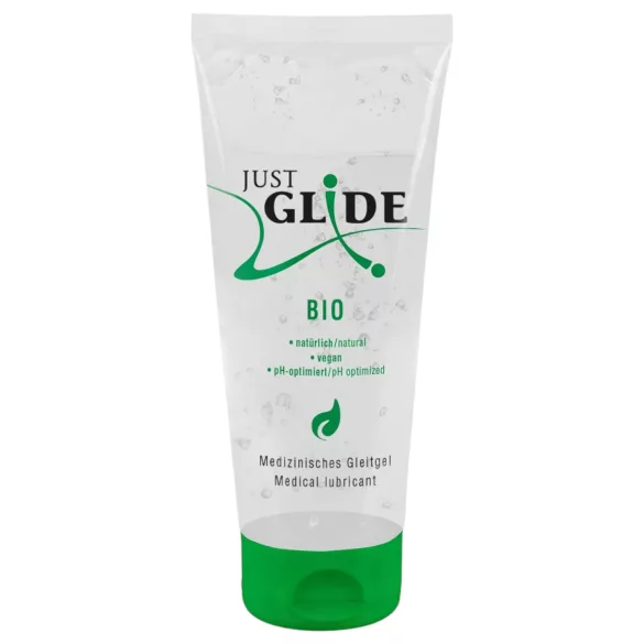 Just Glide Bio - vesipohjainen vegaaninen liukuvoide (50 ml) - 200ml