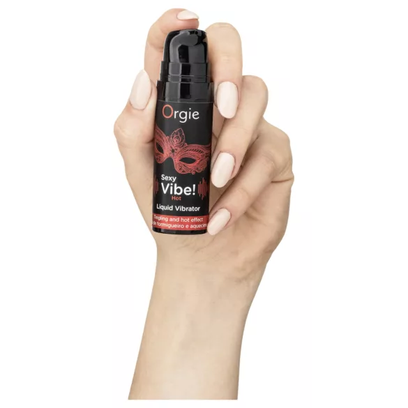 Orgie - lämmittävä vibraatiogeeli mansikka - 15 ml
