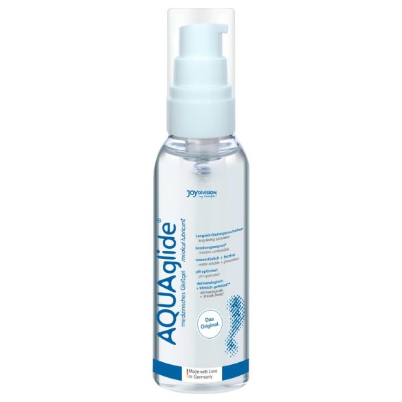 AQUAglide - Pumppupullo, vesipohjainen liukuvoide (75ml)