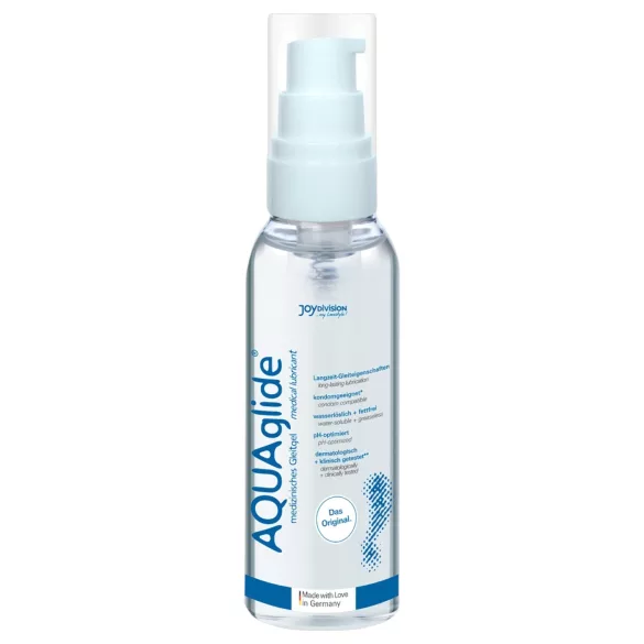 AQUAglide - vesipohjainen liukuvoide pumppupullo 75ml