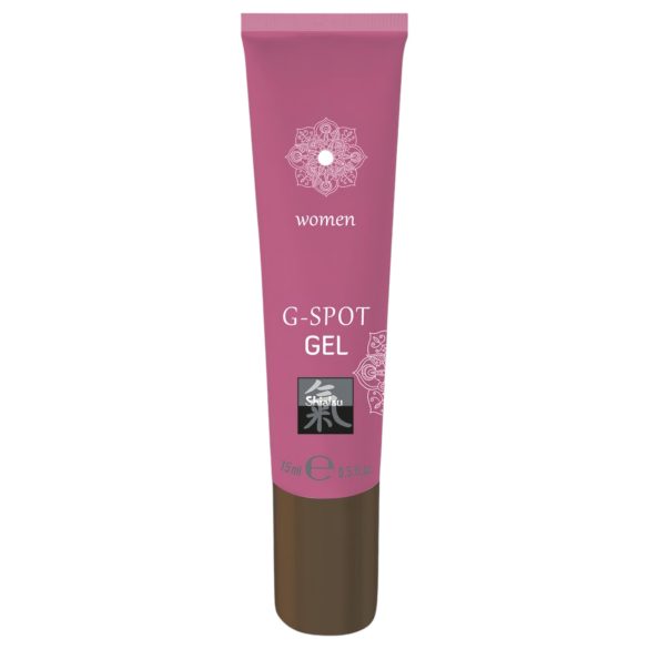 HOT Shiatsu G-Spot - G-piste stimuloiva liukuvoide 15ml