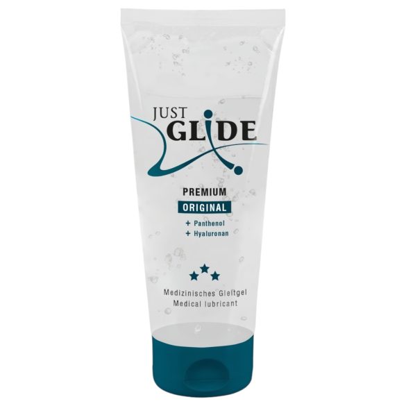 Just Glide Premium Original - vegaaninen, vesipohjainen liukuvoide (200ml)