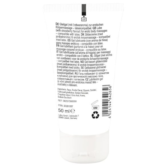 Lick it! - syötävä liukuvoide - mansikka - 50ml