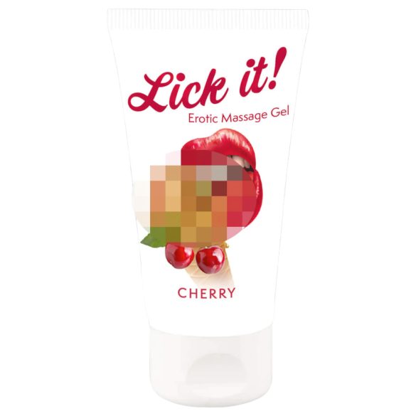 Lick it! - syötävä liukuvoide - kirsikka - 50 ml