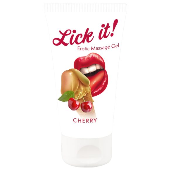 Lick it! - syötävä liukuvoide - kirsikka - 50 ml