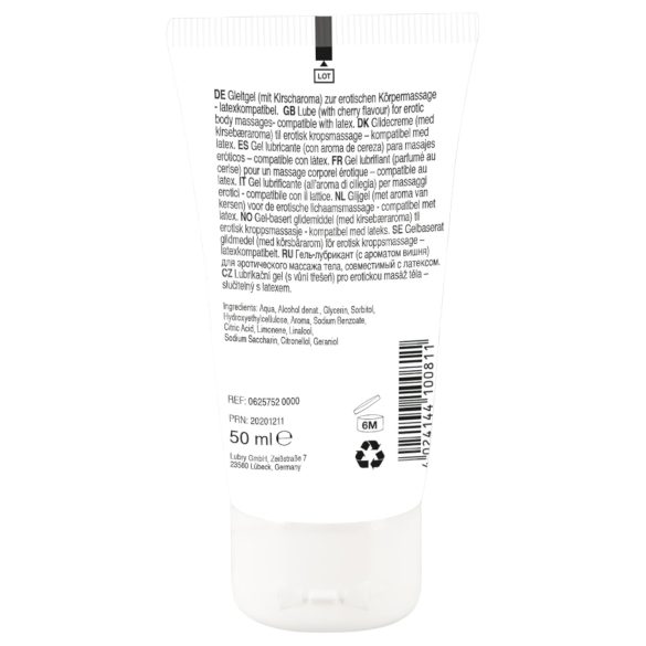 Lick it! - syötävä liukuvoide - kirsikka - 50 ml