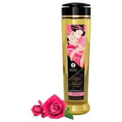 Shunga - hierontaöljy - ruusu - 240ml