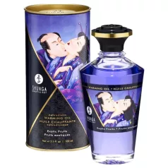   Shunga - lämmittävä hierontaöljy - eksoottiset hedelmät - 100ml