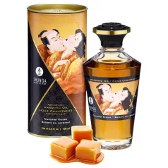 Shunga - lämmittävä hierontaöljy - karamelli - 100ml