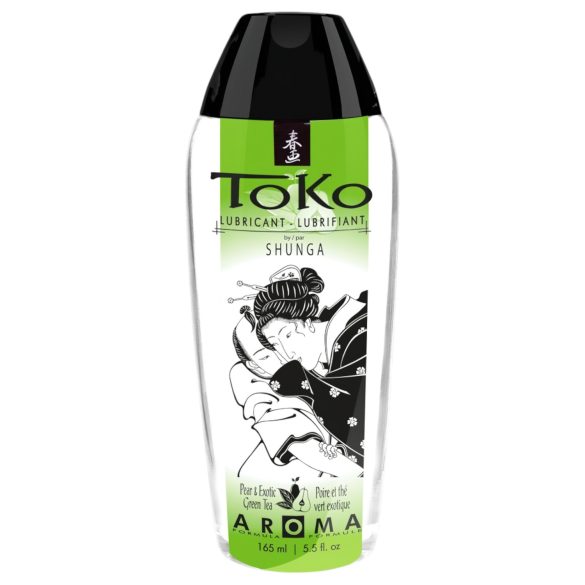 Shunga Toko - Vesipohjainen Liukuvoide - Päärynä & Vihreä Tee (165 ml)