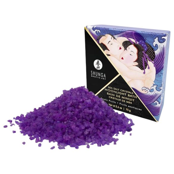 Shunga Eksoottiset Hedelmäkylpysuolat - Kuolleenmeren mineraalit (75g)