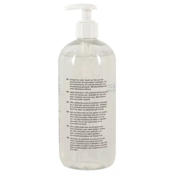 Just Glide Toylube - vesipohjainen liukuvoide lelujen kanssa käytettäväksi (500 ml)