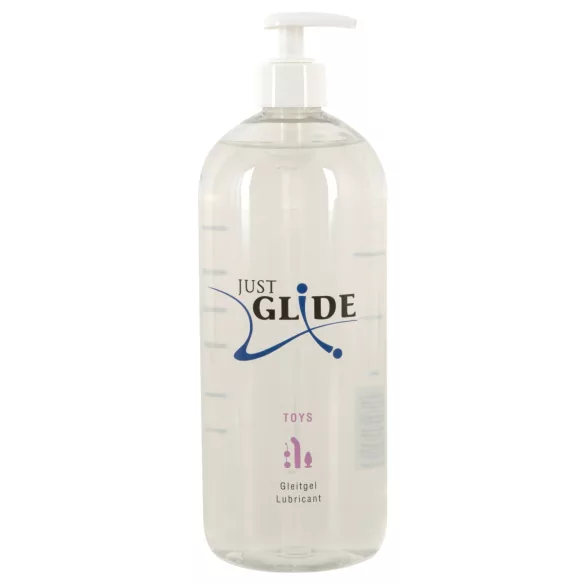 Just Glide - vesipohjainen liukuvoide leluille - 1000 ml