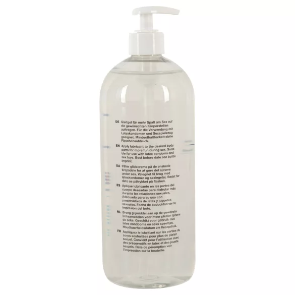 Just Glide - vesipohjainen liukuvoide leluille - 1000 ml