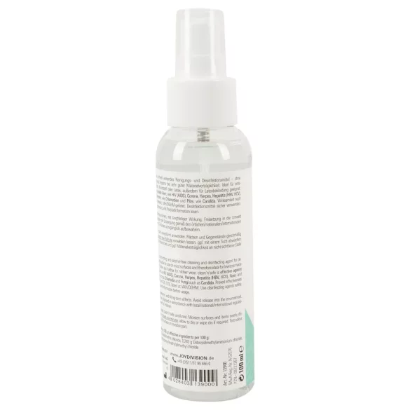 JoyDivision Clean Safe - desinfiointisuihke ja puhdistussuihke 100ml