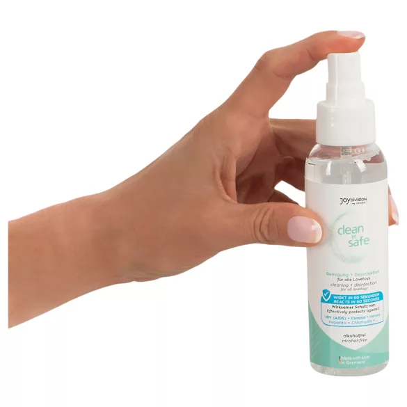JoyDivision Clean Safe - desinfiointisuihke ja puhdistussuihke 100ml