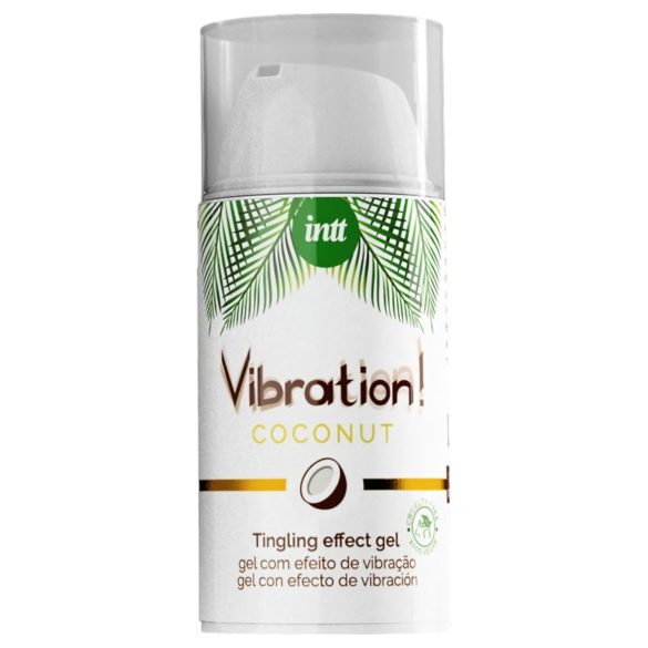 Intt Vibration! - nestemäinen vibraattori - kookos (15ml)