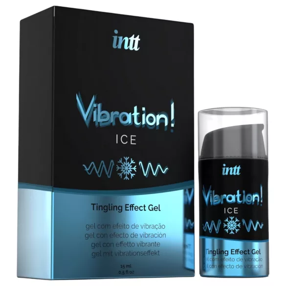 Intt Vibration! - nestemäinen vibraattori - jää (15 ml)