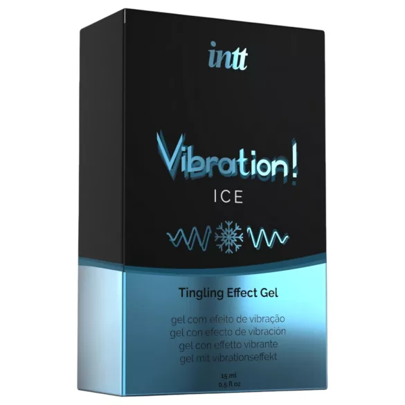 Intt Vibration! - nestemäinen vibraattori - jää (15 ml)